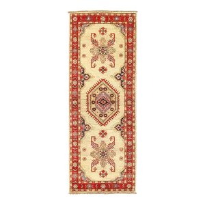 Fine Hand Knotted Kazak Runner