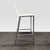 Modern Cb2 Faux Leather Bar Stool For Sale - Image 3 of 11