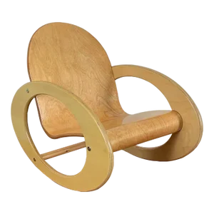 Late 20th Century Child's Bentwood Rocker
