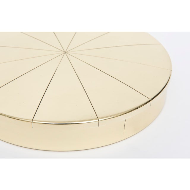 1950s Mid Century Modern Brass Box by Tommi Parzinger for Dorlyn Silversmiths, 1950's For Sale - Image 5 of 10