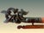 Tribal Vintage Balinese Cloth / Fabric / Tapestry Bamboo & Carved Wood Wall Hanger Indonesia For Sale - Image 3 of 8