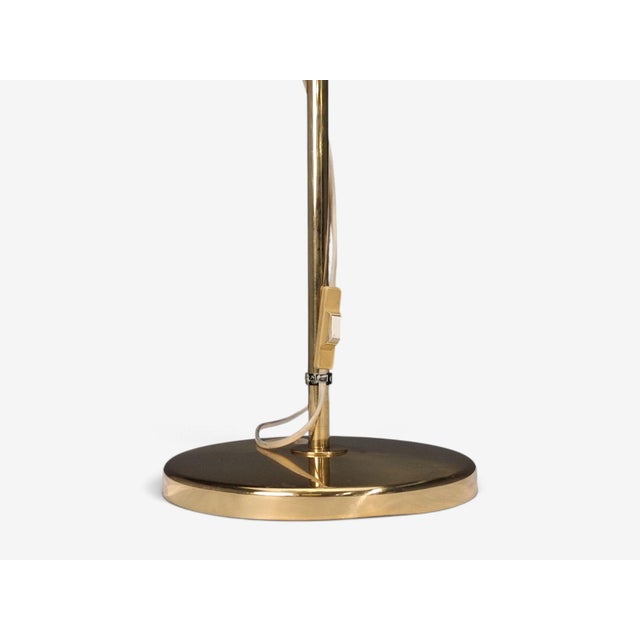 Hans-Agne Jakobsson, Large Adjustable Table Lamp, Polished Brass, Sweden, 1960s For Sale - Image 14 of 16