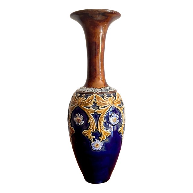 Antique Vase from Doulton Lambeth, 1880 For Sale