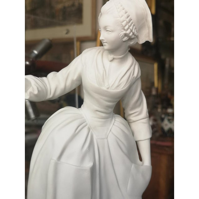 Cité De La Céramique Coedition Marie Antoinette Statue from Mouvements Modernes & Sévres, 1970s For Sale - Image 13 of 14