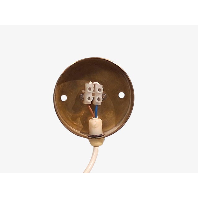Hans-Agne Jakobsson, Wall Sconce, Brass, Opaline Glass, Sweden, 1960s For Sale - Image 12 of 12