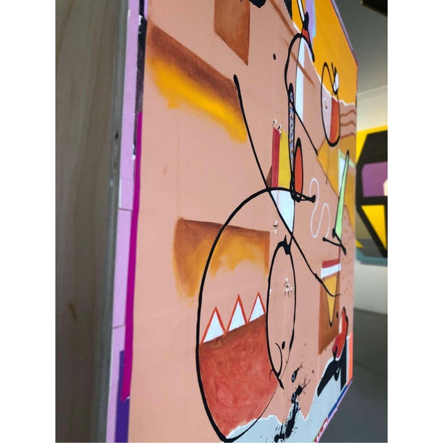 William Finlayson Jr. Mixed Media Painting Titled: If Only/Why not 2017 For Sale - Image 9 of 11