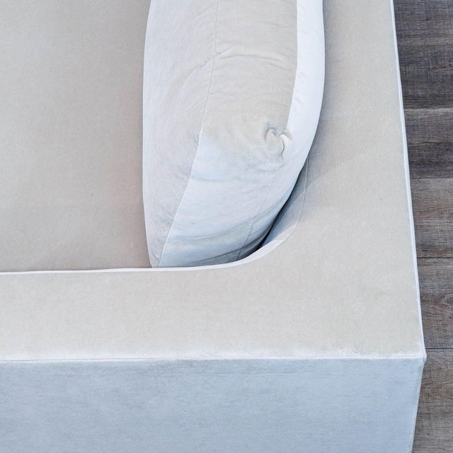 2000 - 2009 Varick Velvet Sofa by Maiden Home For Sale - Image 5 of 10