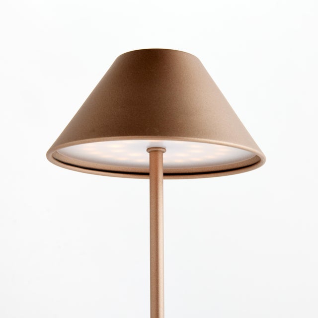 2020s Alluna Cordless Led Lamp 14" - Bronze For Sale - Image 5 of 7