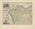 Blaeu Map of Galicia Spain, 1642 For Sale