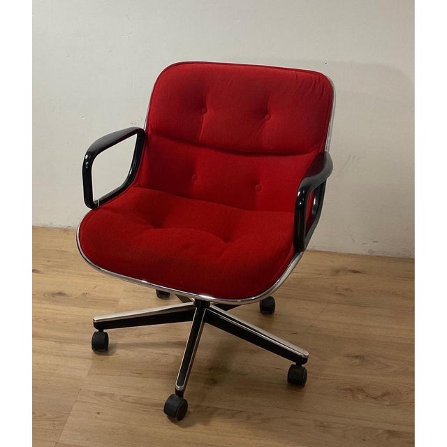 1960s Executive Chair attributed to Charles Pollock for Knoll, 1963 For Sale - Image 5 of 15