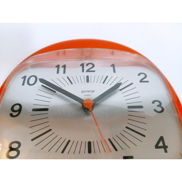 Vintage Gorenje Wall Clock, 1970s For Sale - Image 10 of 14