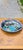 Turquoise Vintage Japanese-Style Porcelain Peacock Charger Plate With Floral Motif For Sale - Image 8 of 12