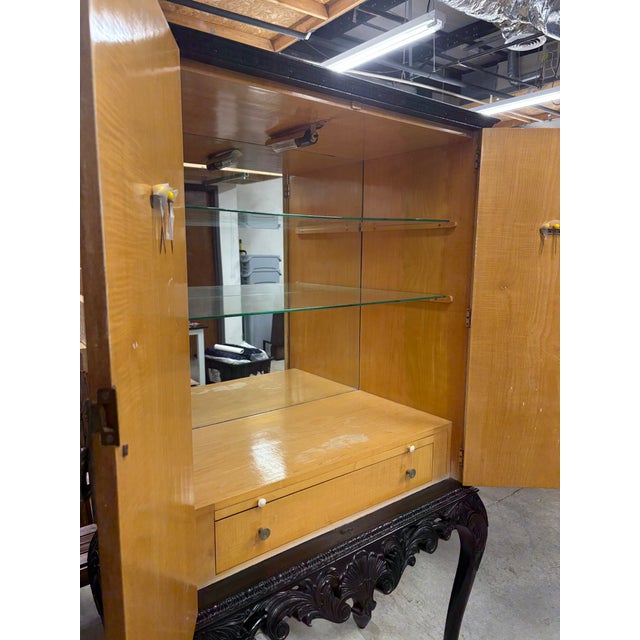 Mid Century Modern Standing Bar For Sale - Image 12 of 16