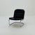 Mid-Century Bauhaus Tubular Lounge Chair in Black Leather, 1980s For Sale - Image 9 of 11