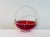 Handmade Candy Dish in Ruby ​​Glass, Italy, 1960s For Sale - Image 11 of 12