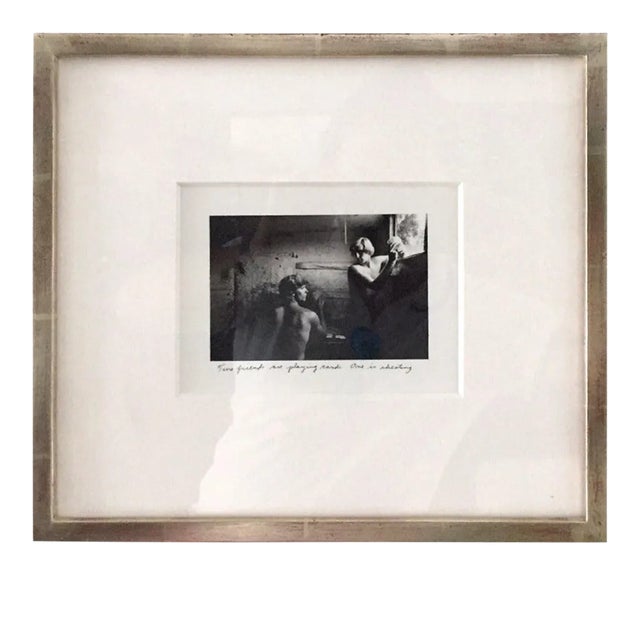 Framed Photograph by Duane Michals For Sale