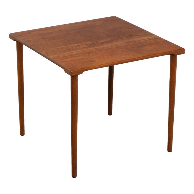 Danish Teak Side Table by Peter Hvidt & Orla Mølgaard-Nielsen for France & Søn, 1950s For Sale