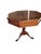Brown Vintage Custom Mahogany Octagon Pedestal Side Table Ball and Claw Feet Jefferson For Sale - Image 8 of 18