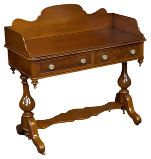 Mid-Victorian Mahogany Washstand