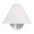 Visual Comfort Studio Burke 1-Light Sconce in Brushed Steel Silver For Sale In Greenville, SC - Image 6 of 6