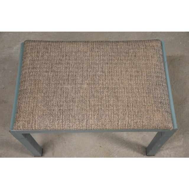 Metal 1930s Norman Bel Geddes for Simmons Steel Bench For Sale - Image 7 of 8