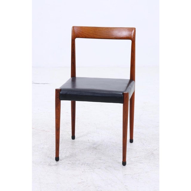 Mid-Century Teak Chairs from Lübke, 1960s, Set of 4 For Sale - Image 6 of 17