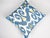 Blue Blue Ikat Pillow Cover for Sale For Sale - Image 8 of 8