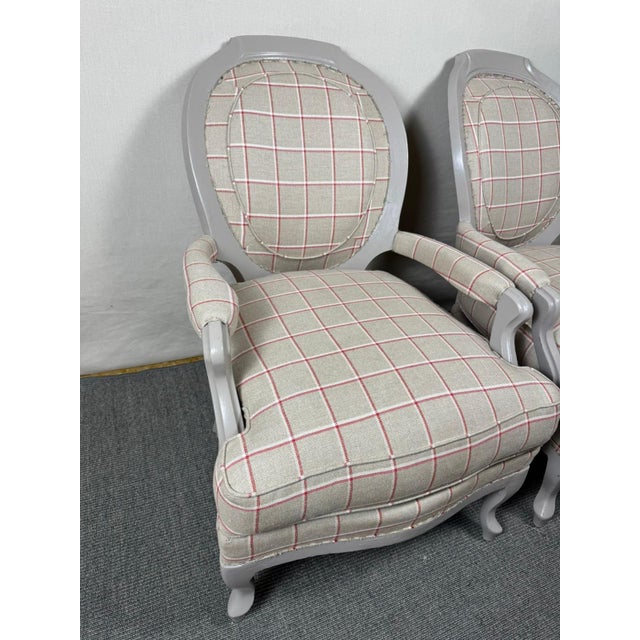 Set of 19th Century Style Armchairs For Sale - Image 13 of 13