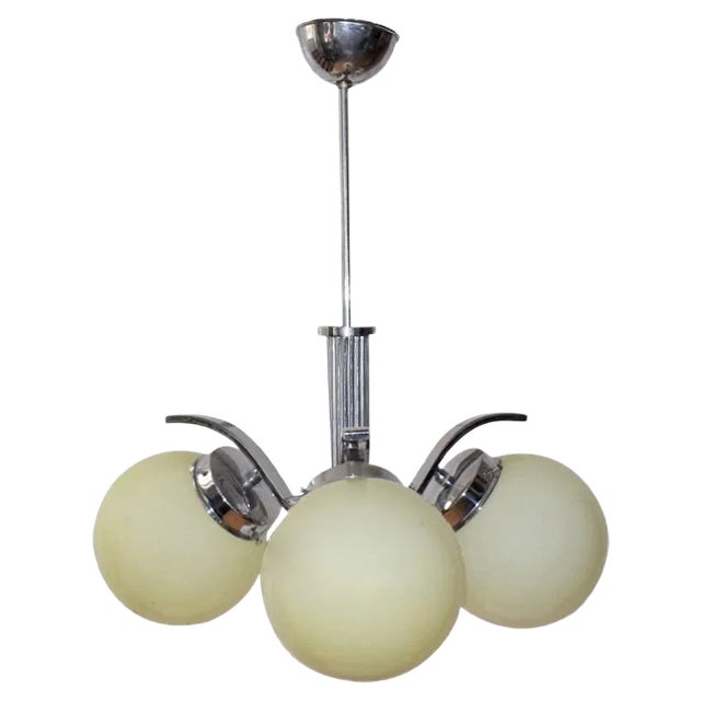 Bauhaus Ceiling Lamp, 1930s For Sale