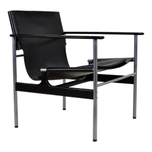 1970s Charles Pollock for Knoll Model 657 Sling Chair