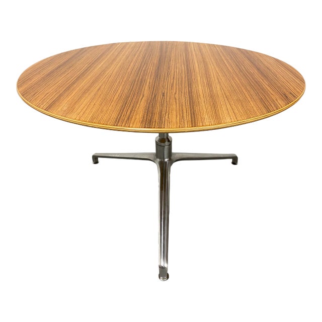 Preben Fabricious & Jorge Kastholm Zebra Wood Minimalist Cocktail Table for Walter Knoll For Sale