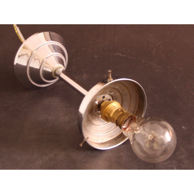 Large French Art Deco Pendant Light from Muller Frères, 1920s For Sale - Image 13 of 14