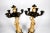 Bronze Antique French Five Arms Bronze and Porcelain Candelabras - a Pair For Sale - Image 8 of 13
