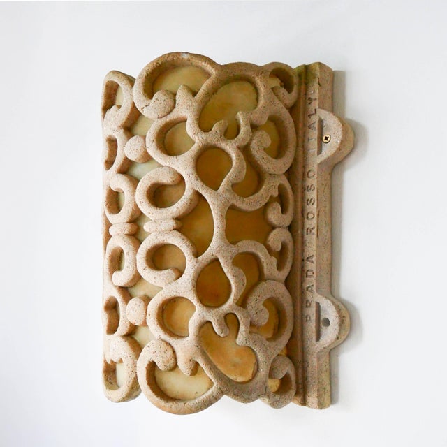 Wall Lights from Prada Rosso, Italy, 1980s, Set of 2 For Sale - Image 4 of 11