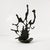 Brutalist Cast Iron Candlestick, Belgium, 1960s For Sale - Image 4 of 15