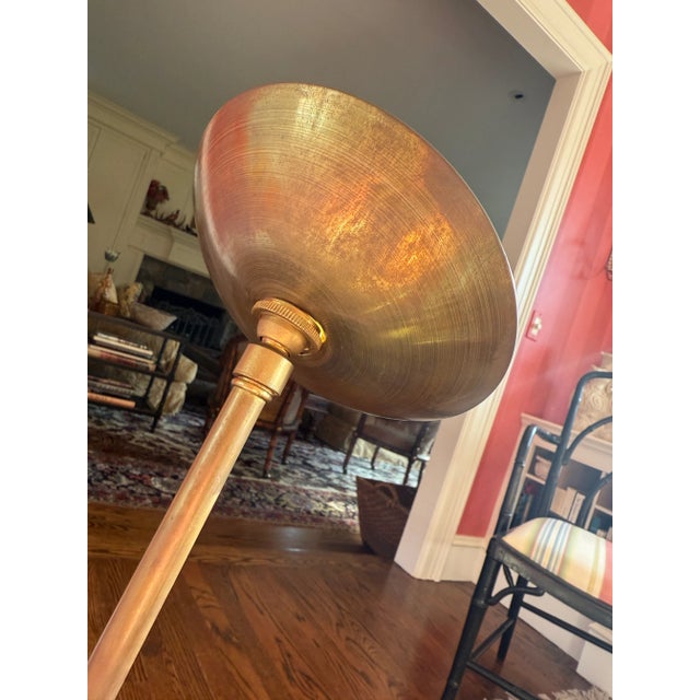 Vintage Gaetano Sciolari Chandelier Brass For Sale In New York - Image 6 of 10