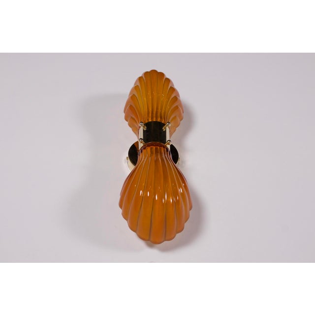 Italian Shell Wall Lights, 1970s, Set of 2 For Sale - Image 7 of 14