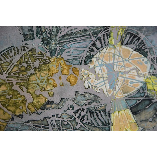 1960s Lawrence Heyman, Fertilization IIII from Atelier 17 Series, Etching on Arches Paper, 1960s For Sale - Image 5 of 13