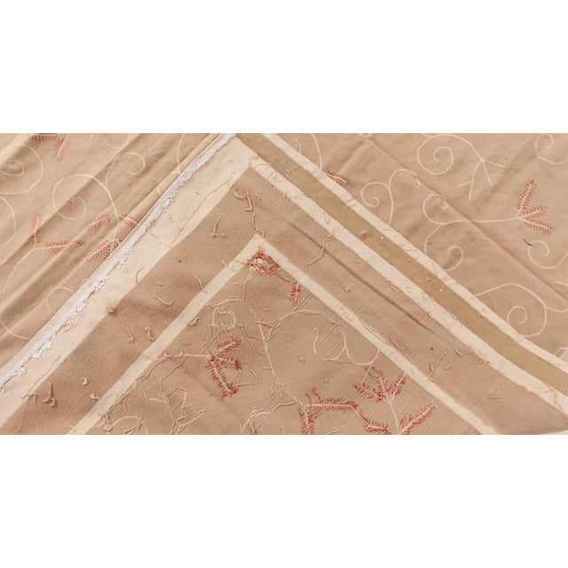 Contemporary Aubusson Design Handmade Rug by Eric Cohler for Doris Leslie Blau For Sale - Image 9 of 9