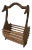 Late 20th Century Wooden Geese Basket For Sale