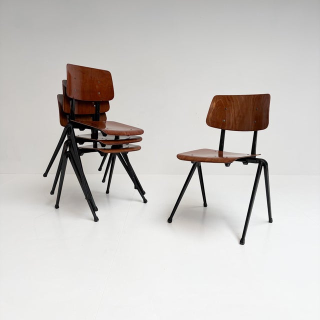 S17 Chairs by Paul Philipsen for Galvanitas, 1965, Set of 4 For Sale - Image 4 of 16