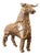 1970s Brutalist Brass Bull by Pal Kepenyes For Sale