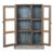 This solid wood glazed storage unit is an authentic collector's item for enthusiasts of antique furniture. with its...
