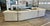 Vintage Mid Century Modern Milo Baughman Style Chrome Base 3 Piece Sectional Sofa For Sale - Image 4 of 8