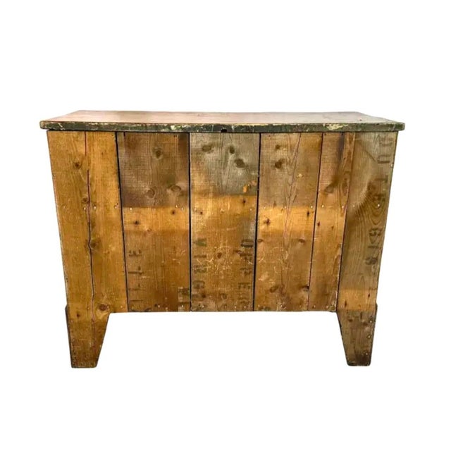 19th Century English Pine Chest of Drawers For Sale - Image 9 of 10