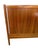 Mid-Century Danish Modern King Size Teak Headboard For Sale - Image 4 of 6