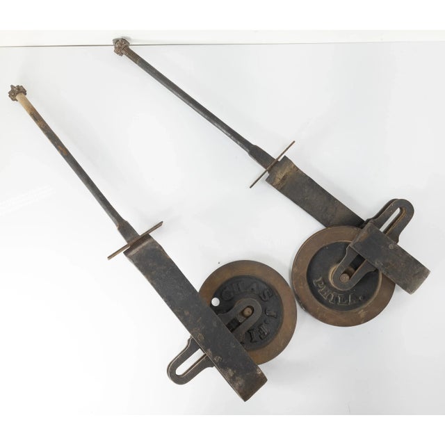 Heavy Duty Cast Iron Barn Door Rollers For Sale - Image 10 of 10