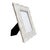 Contemporary Carved Stone Picture Frame: Wavy Textured Decor For Sale - Image 3 of 6