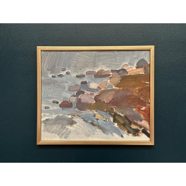 Roger Hägnert, Öland Motif, 1989, Oil Painting on Canvas, Framed For Sale - Image 17 of 17
