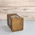 Metal Miniature French Carriage Clock With Champleve (Cloisonné Enamel) Enamel Antique Brass Clock Made in France For Sale - Image 7 of 10